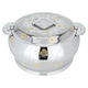Al Saif Gallery Steel Food Container, 5 Liter, Embossed - Silver product image 1