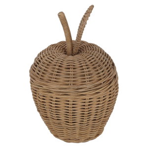 سلة خوص السيف غاليري، 17x17x16  سم - بني product image 2