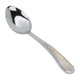 Al Saif Gallery steel serving spoon, 4 inches, gilded, small - silver product image 2