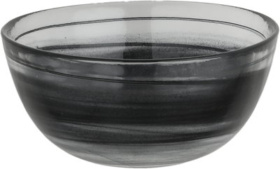 طقم تقديم سفرة زجاج زوجي هاند، 18 قطعة - رمادي شفاف product image 2