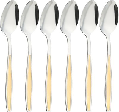 طقم ملاعق شاي أستيل السيف غاليري، 6 قطع - فضي product image 2