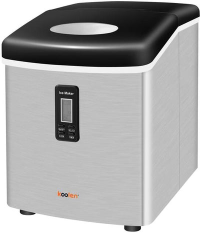 صانعة ثلج كولن، 130 واط، 15 كجم، 3.2 لتر ، 808100009 - فضي product image 1