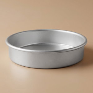 Al Saif Gallery Aluminum Cake Mold, 24.5X24.5X5 Cm - Silver product image