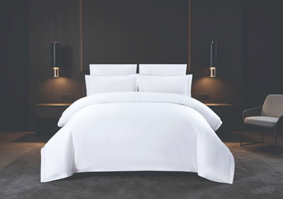 طقم لحاف بلانكا قطن، 240x260 سم، نفرين، 7 قطع - ابيض product image 2