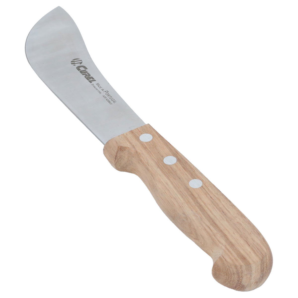 Al Saif Gallery steel skinning knife, 14 cm, wooden handle - brown product image