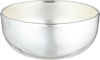 تمرية ستانلس ستيل السيف غاليري، غطاء معدني منقوش، 13 سم - فضي لامع product image 2