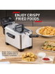 قلاية زيت ايزي برو مولينكس، 2200 واط، 3 لتر، AM333027 - فضي product image 3