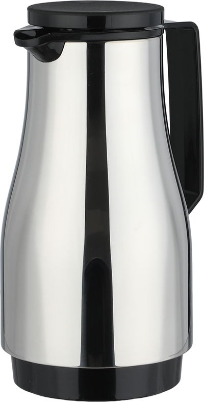 ترمس شامبيونز هيليوز، 1 لتر، حافظة داخلية زجاج - فضي اسود product image 3