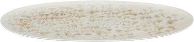 Al Saif Gallery Porcelain Plate, 45.7x20x2 cm, Oval - White Pink product image 2