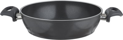 طقم قدور جرانيت تركي فالز، 7قطع، غطاء زجاج - رمادي غامق product image 4