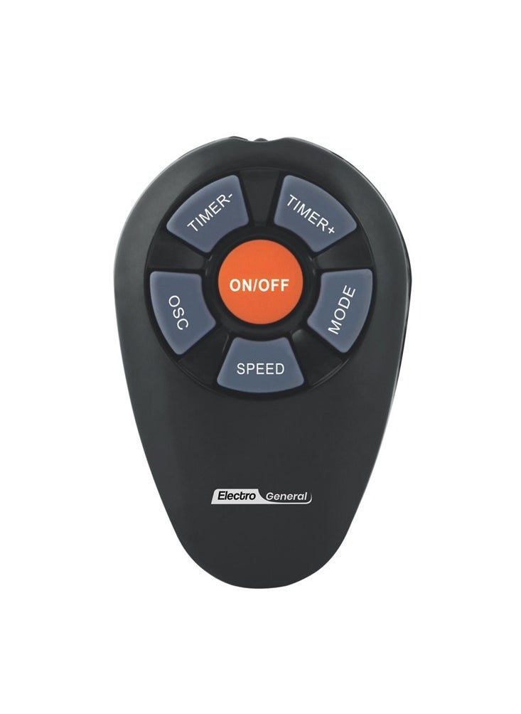 مروحة عمودية اليكترو جنرال، 45 واط، 3 سرعات، FTW-806R - اسود product image 2