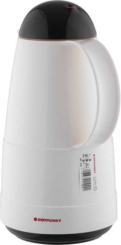 ترمس روتبونت، 1 لتر، الخامة الداخلية زجاج حراري - ابيض اسود product image 3