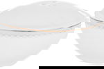 Alsaif Gallery Porcelain Dinner Set, 166 Pieces, Gold Engraving - White product image 11
