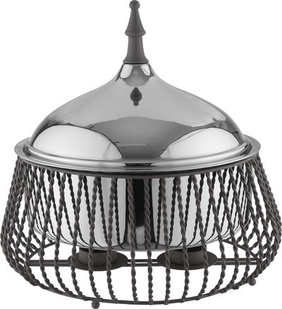 سخان طعام استيل السيف غاليري، 2 لتر، 2 شمعة، 34.5x34.5x35.5 سم - فضي product image 1