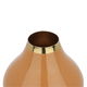 فازة هندي استيل العين الاندلسية، 12×12×20 سم - برتقالي ذهبي product image 2