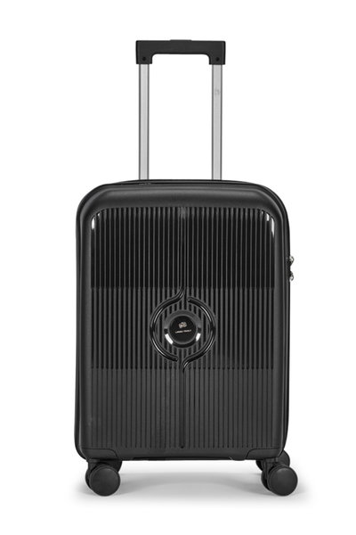 طقم شنط سفر بولي بروبيلين ليمرا، 3 مقاسات، 4 عجلات، بزاوية 360 درجة، LMA-PP531-3PCS - أسود product image 3