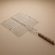 Al Saif Gallery steel grill grate, 22.5 x 22.5 cm, square - silver product image 1