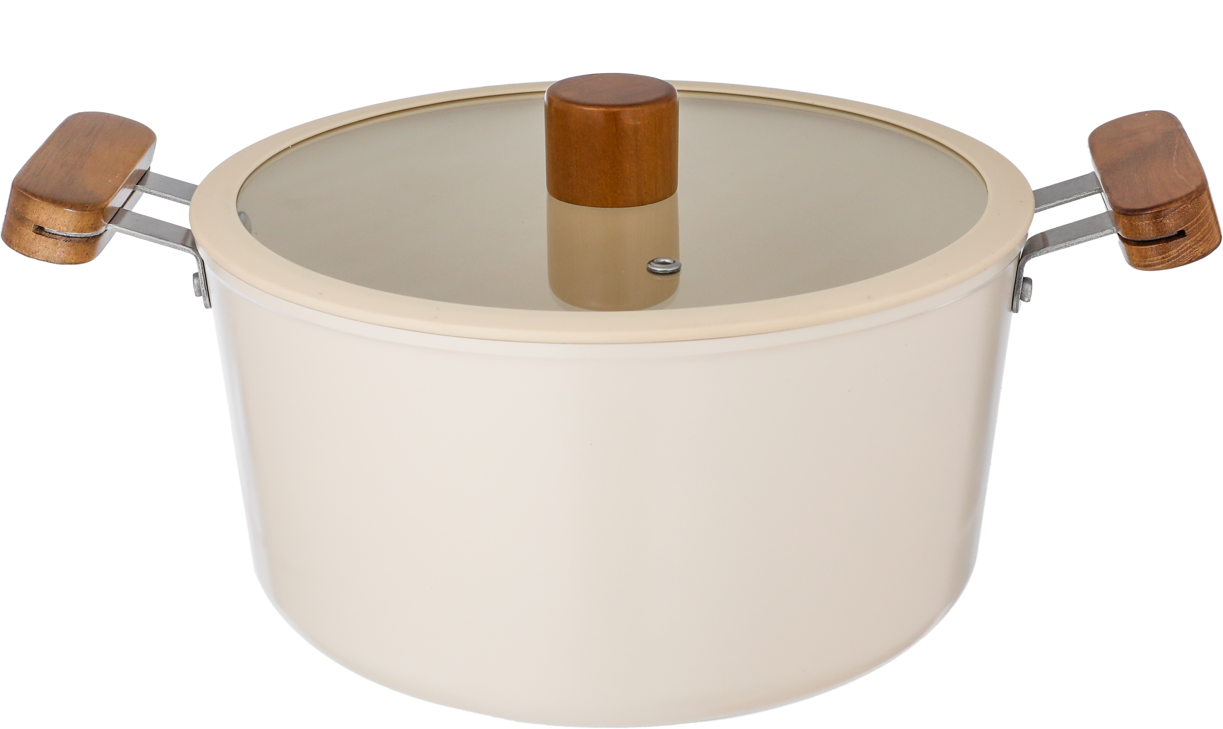 Tornado Ceramic Cookware Set, 7 Pieces - Beige product image 2