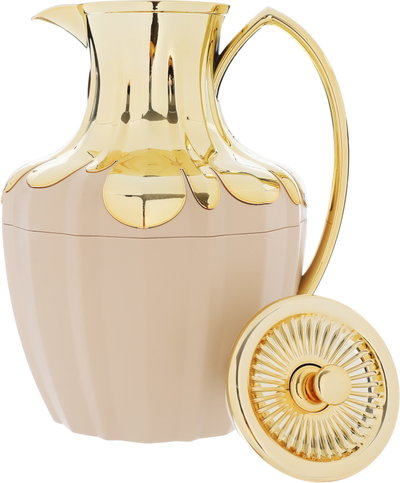 ترمس شادن إفرست، 1 لتر، حافظة داخلية زجاج حراري - بيج product image 5