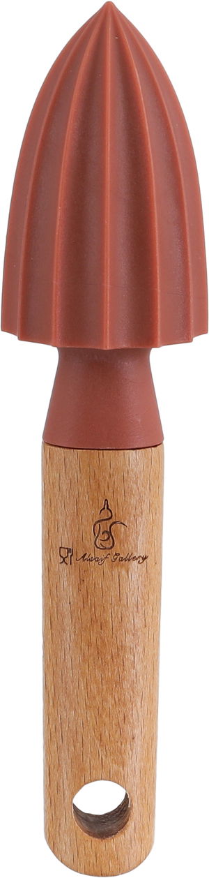 عصارة ليمون بلاستيك السيف غاليري، 17×4 سم، يد خشب - طوبي product image