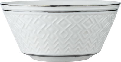Al Saif Gallery Porcelain Bowl, 5 inches, 12.5x12.5x6 cm, Round - White product image 2