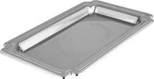 طقم تقديم تمرية فرح استيل سيف بلص، 5 قطع، 26x16x2 سم - فضي product image 2