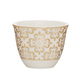 Al Saif Gallery porcelain coffee cup set, rose pattern, 12 pieces - white product image 3