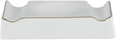 Al Saif Gallery Porcelain Dinnerware Set, 86 Pieces, Artistic Decorations - White and Gold product image 14