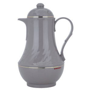 Rotpont thermos, 1 liter, glass inner container, plastic outer shell - dark grey product image 2
