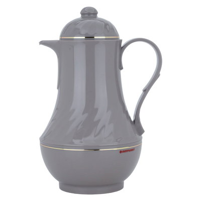 Rotpont thermos, 1 liter, glass inner container, plastic outer shell - dark grey product image 2