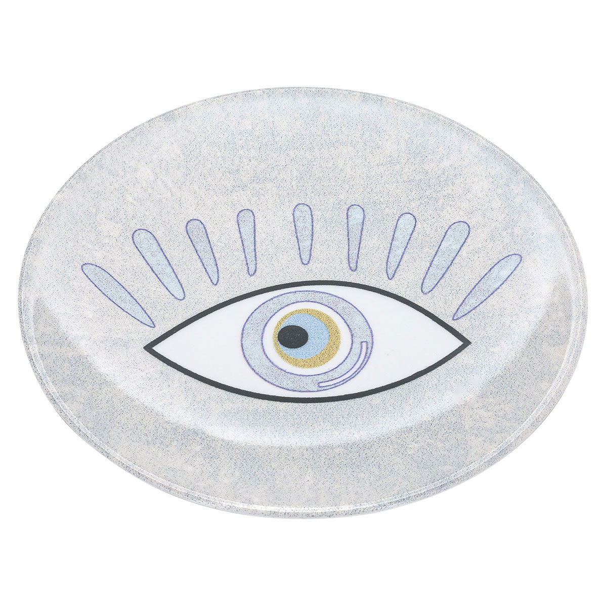 Al Saif Gallery Porcelain Serving Plate, Round, 16 cm - Blue product image 2