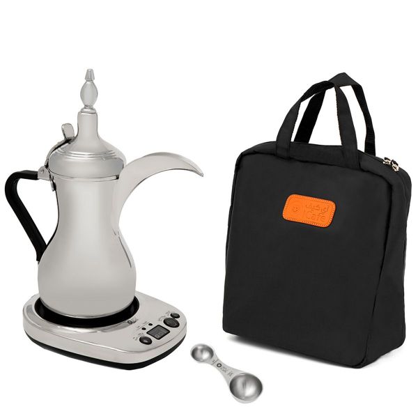 Edison Electric Coffee Pot, 0.85 Liters, 1200 Watts - Silver product image 2