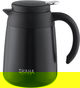 ترمس شاها، 1 لتر، الخامة الداخلية استيل، ضغاط - اسود product image 1