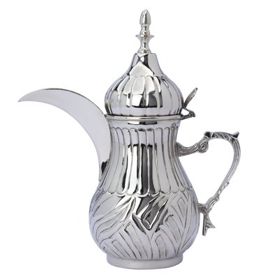 دلة تراحيب 4 استيل بنقش السيف غاليري، 1.2 لتر، وسط - فضي product image 2