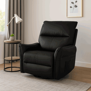 كرسي استرخاء قماش، 105×75×93 سم - اسود product image