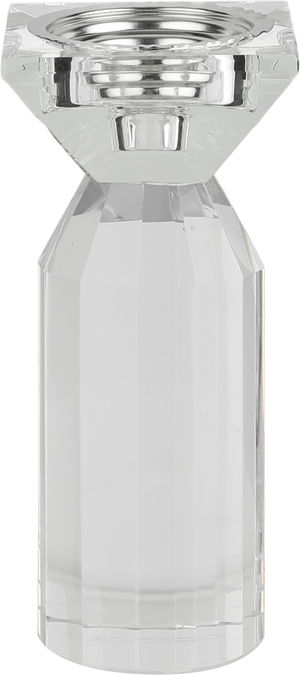 مبخرة زجاج السيف غاليري، قاعدة، 8x8x17 سم - شفاف product image