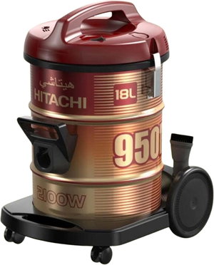 Hitachi CV-950H Vacuum Cleaner, 2100 Watts, 18 Liters - Red Gold product image