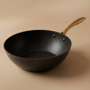 مقلاة جرانيت السيف غاليري( روكي)، 30سم - أسود product image