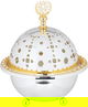 تمرية استيل السيف غاليري، صغير، دائري، غطاء - فضي product image 1