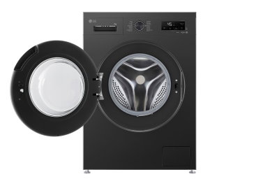 LG WFF0914MB Front Load Washer, 9 kg, AI DD, Steam, Wi-Fi, 1200 RPM - Black product image 2