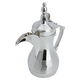 Al Saif Gallery Steel coffee Dallah, 28 x 10 x 24 cm, engraved - silver product image 2