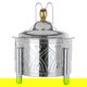 سخان طعام استيل السيف غاليري، 4000 مل، وعاء مزدوج، منقوش - فضي product image 1