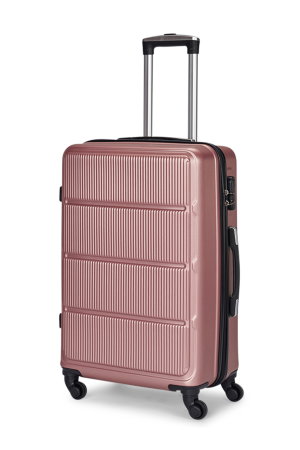Limra WM-191 ABS Luggage Set, 3 Sizes, 4 Wheels, Combination Lock - Rose Gold product image 2