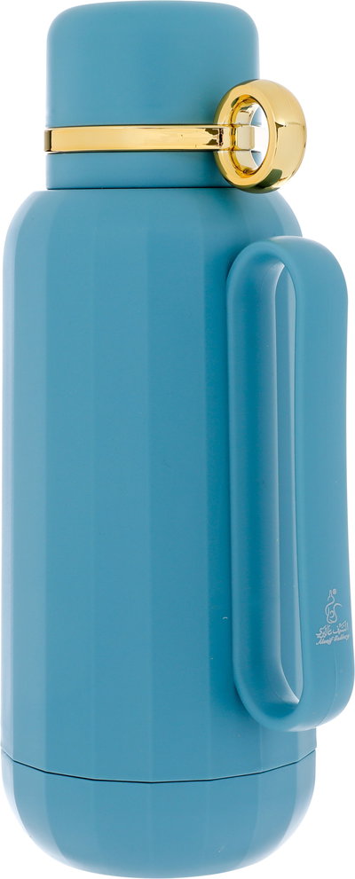 Timeless thermos, 1 liter, thermal glass inner container, plastic outer shell - green product image 5