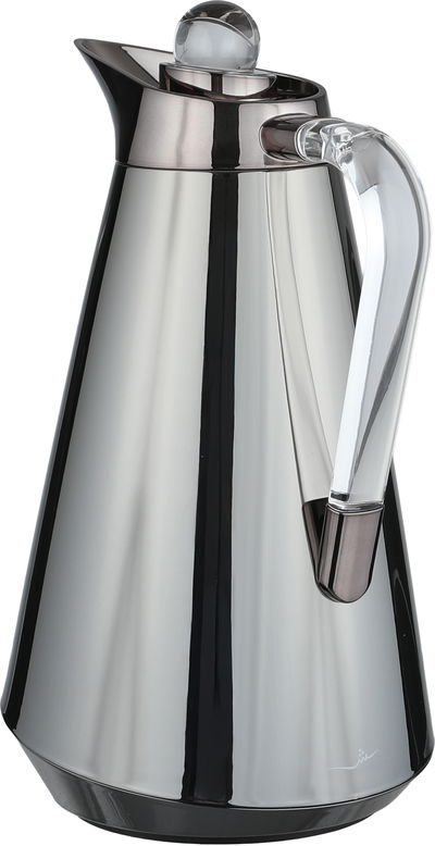 طقم ترامس طريف السيف غاليري، 1/0.7 لتر، حافظة داخلية زجاج، يد شفاف، غطاء ضغاط - اسود product image 3