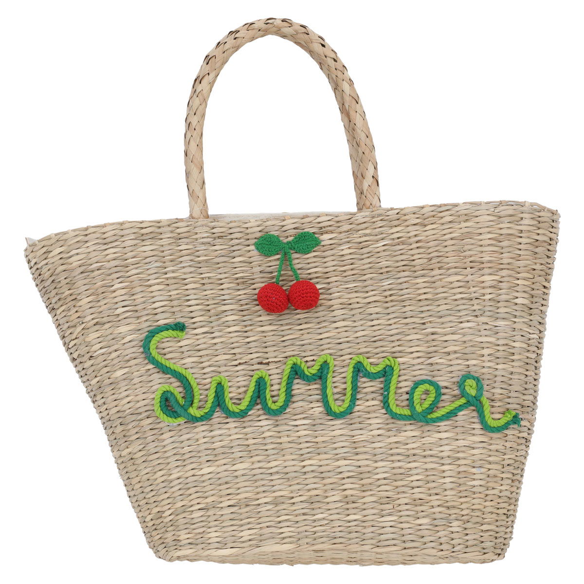 Al Saif Gallery wicker thermos bag, 47x31 cm - beige product image 1