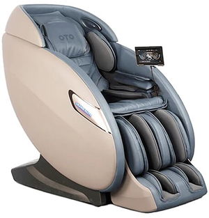 كرسي مساج فاخر ميموري فوم باك كومفورت، 85.6x146x127.5 سم - أزرق product image