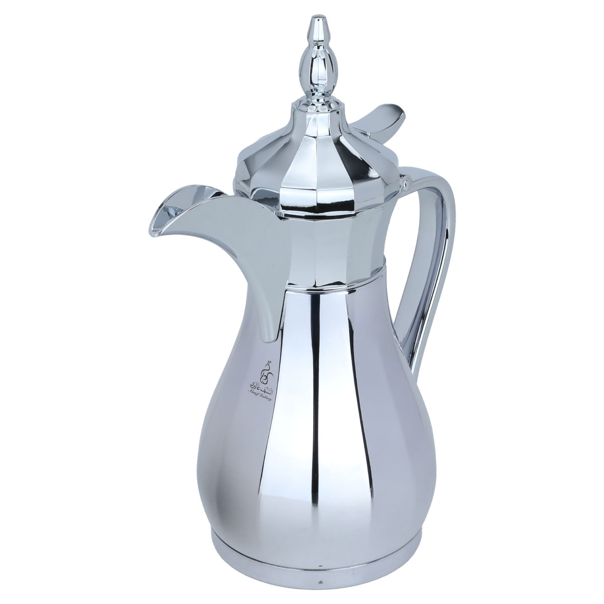 ترمس سليمان شكل دلة السيف غاليري، 1 لتر، حافظة داخلية استيل، هيكل خارجي استيل - فضي product image 2