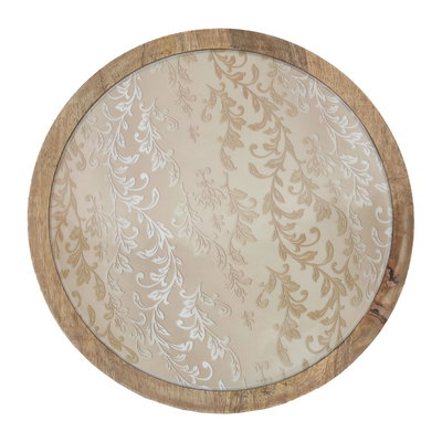 ستاند كيك خشب السيف غاليري، دائري، قاعدة - بني product image 3