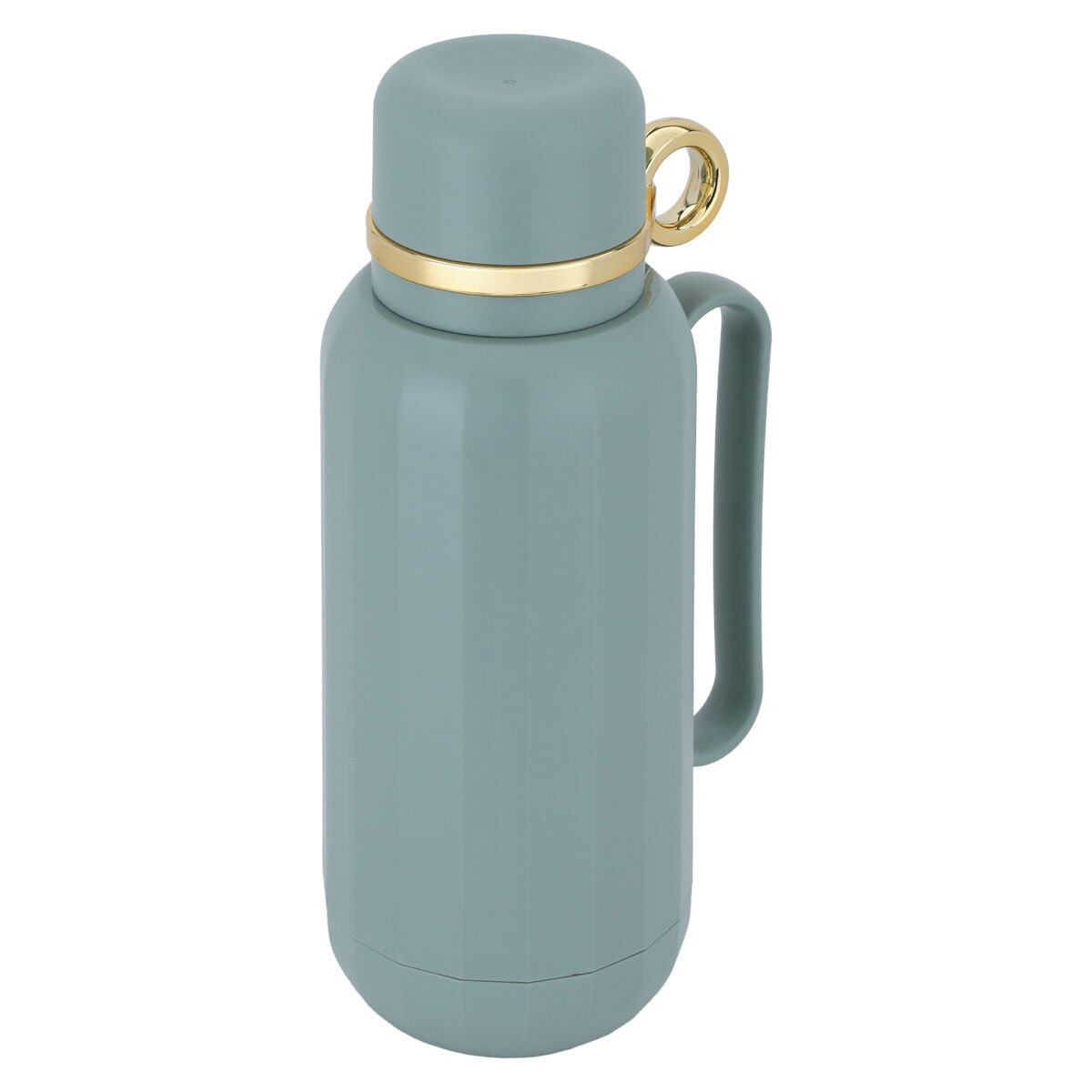 ترمس رحال تايملس، 1 لتر، حافظة داخلية زجاج حراري، هيكل خارجي بلاستيك - أخضر product image 2